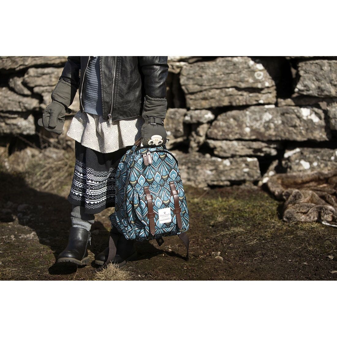 Mochila MINI Everest Feathers - Imagen 3