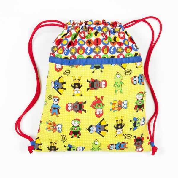 Bolsa de merienda superhéroes Micumacu