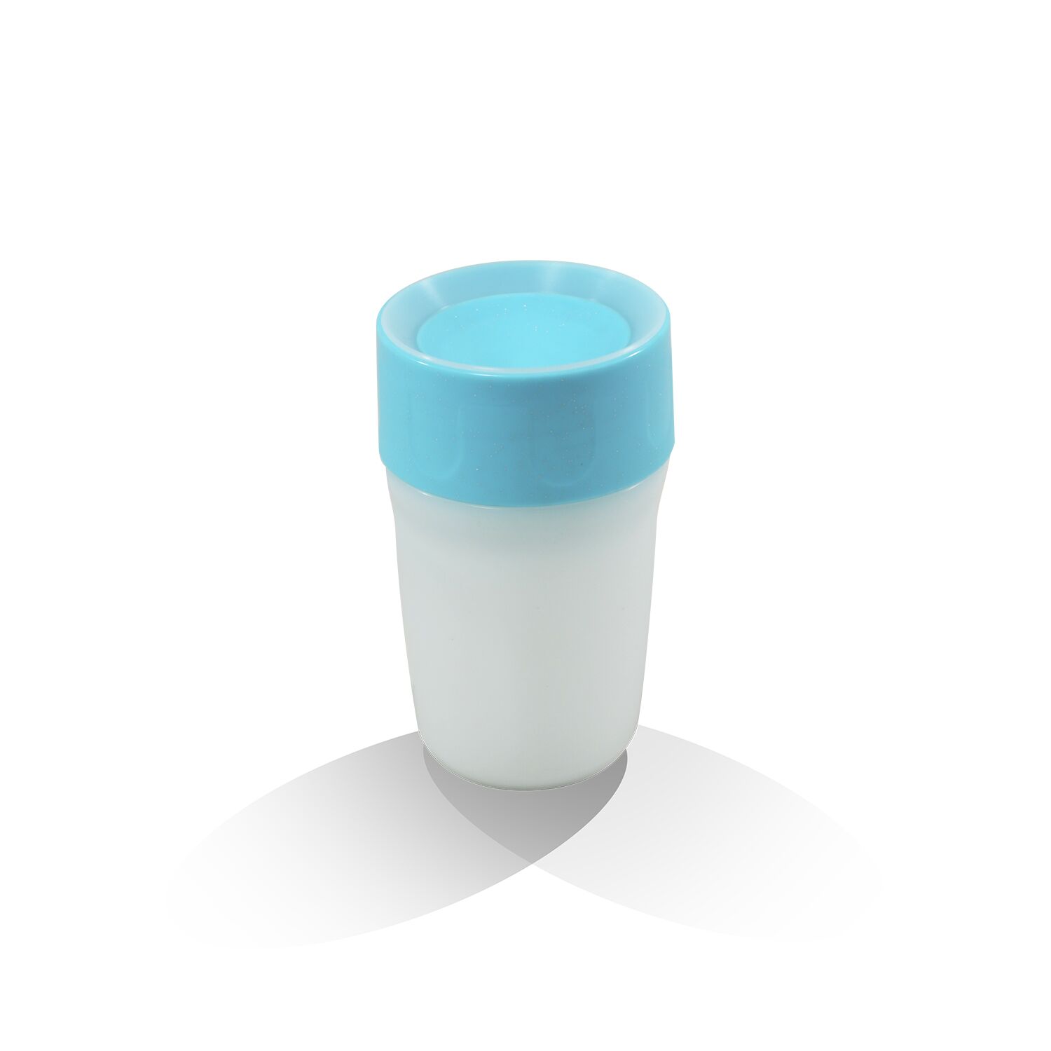 Littlelitecup vaso con luz antiderrame Turquesa +6M