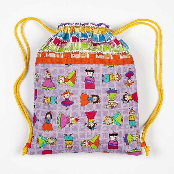 Bolsa de merienda superprincesas Micumacu