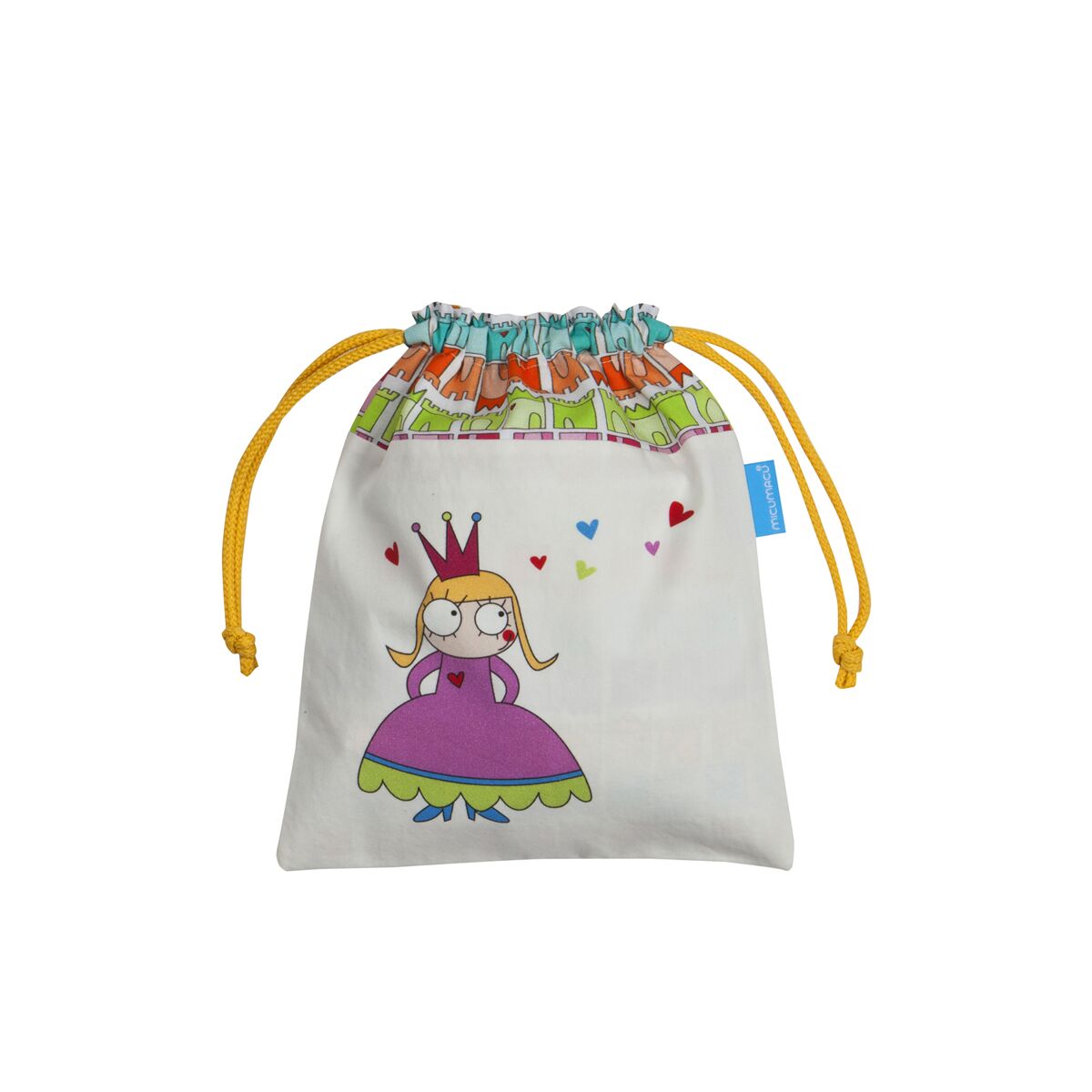 Bolsa de merienda princesa Micumacu
