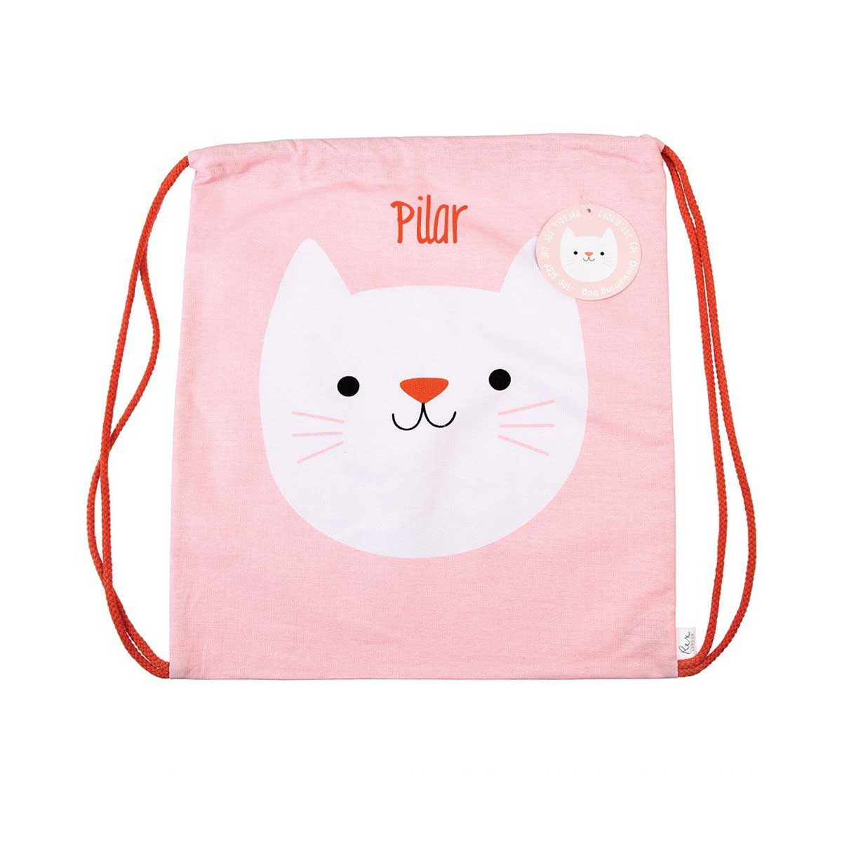 Mochila Saco Cookie Tha Cat - Imagen 3