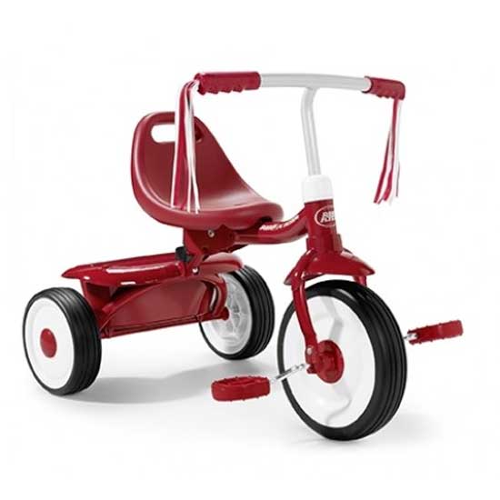 Radio flyer triciclo plegable