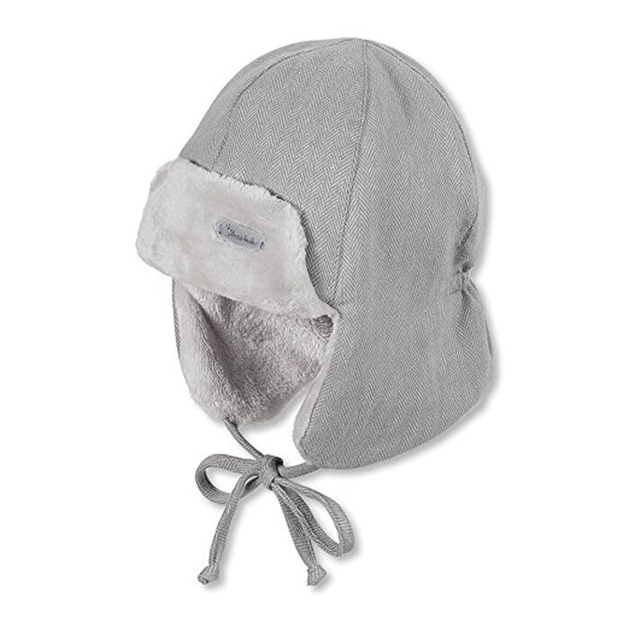 Gorrito aviador gris