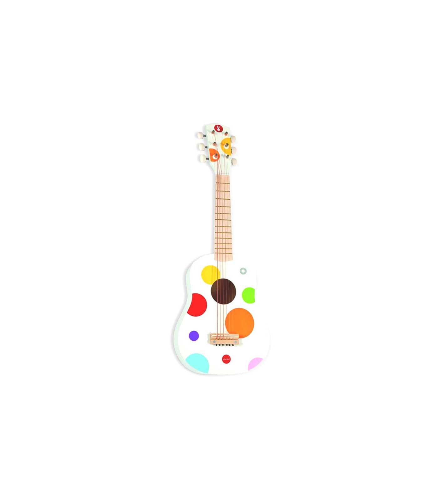 Guitarra blanca confetti Janod