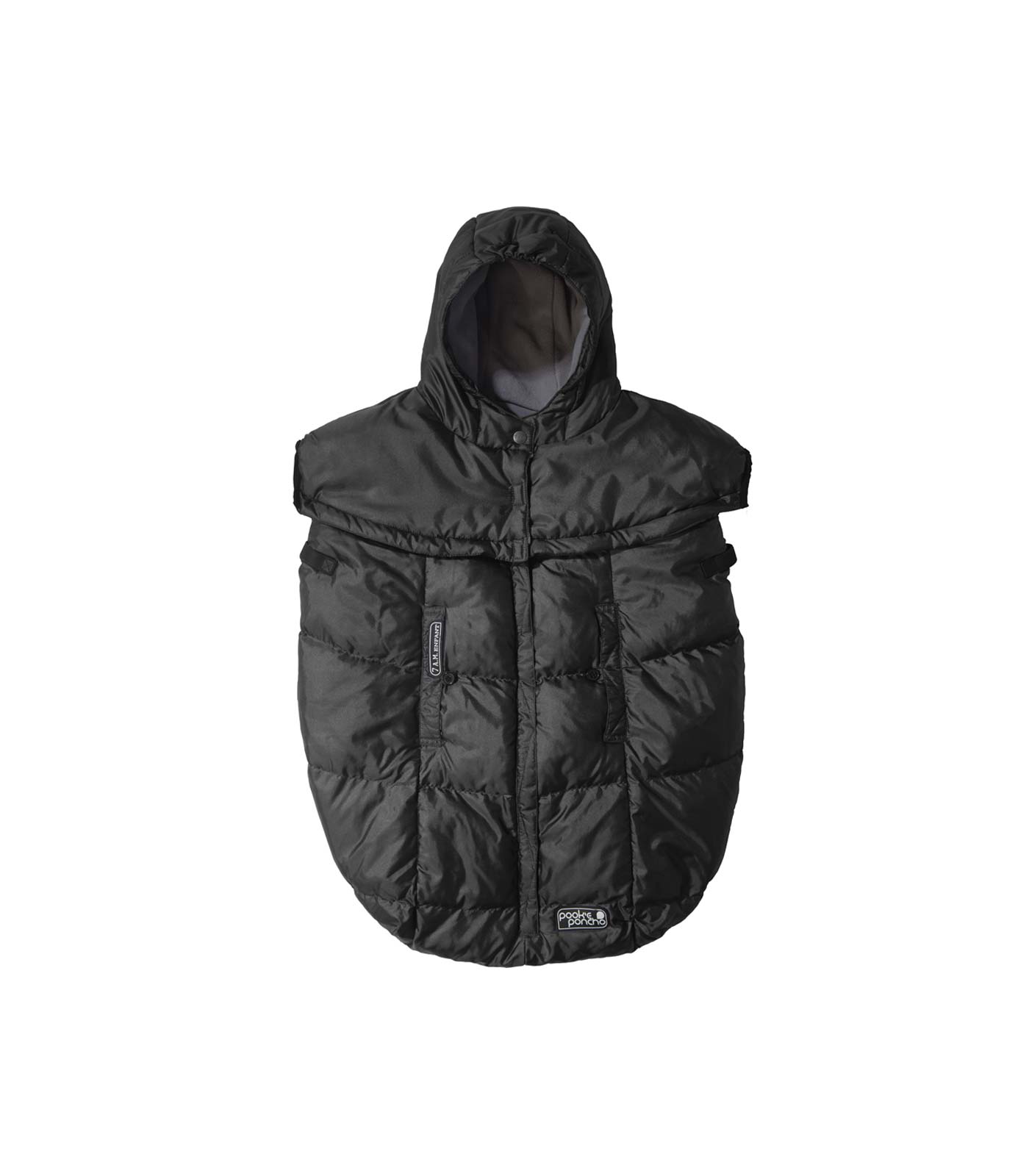Portabebes Pookie Poncho Negro