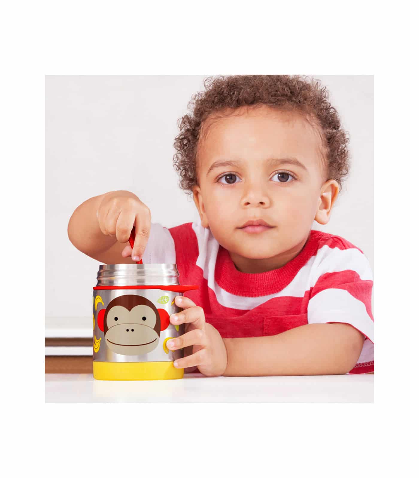 Skip Hop Zoo contenedor comida Monkey - Imagen 3
