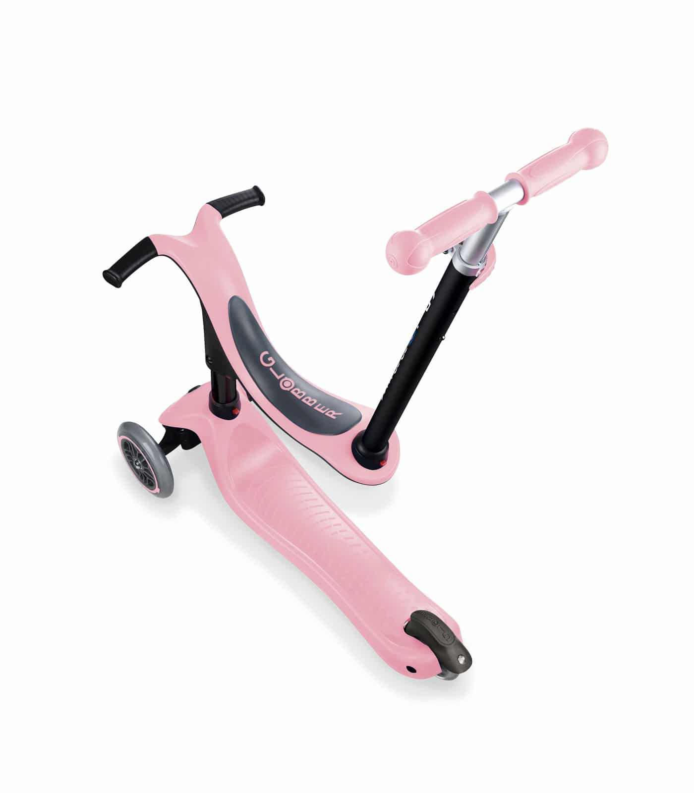Patinete Go Up 4 en 1 rosa pastel - Imagen 2