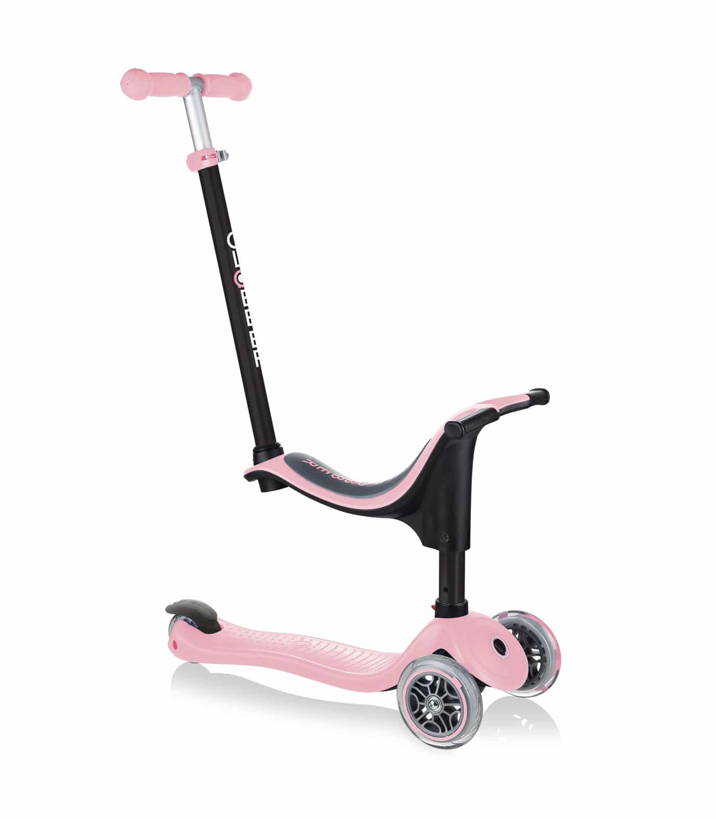Patinete Go Up 4 en 1 rosa pastel
