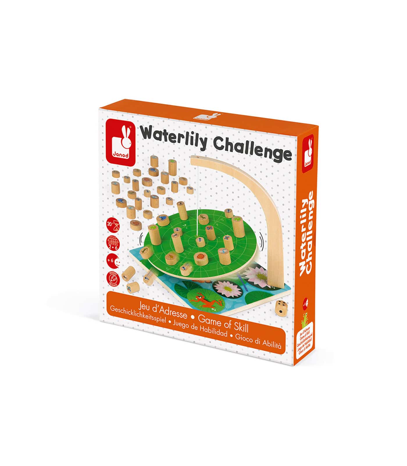 Juego de habilidad Waterlily Challenge