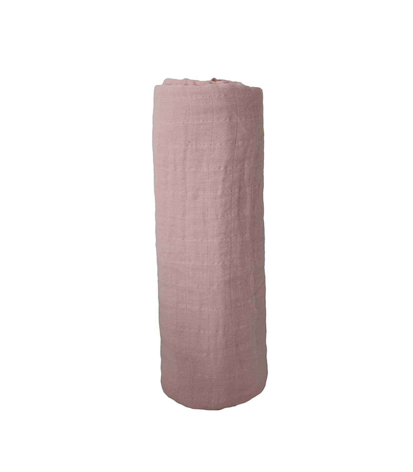 Muselina 100% algodón orgánico Mushie Rose Vanilla - Imagen 2