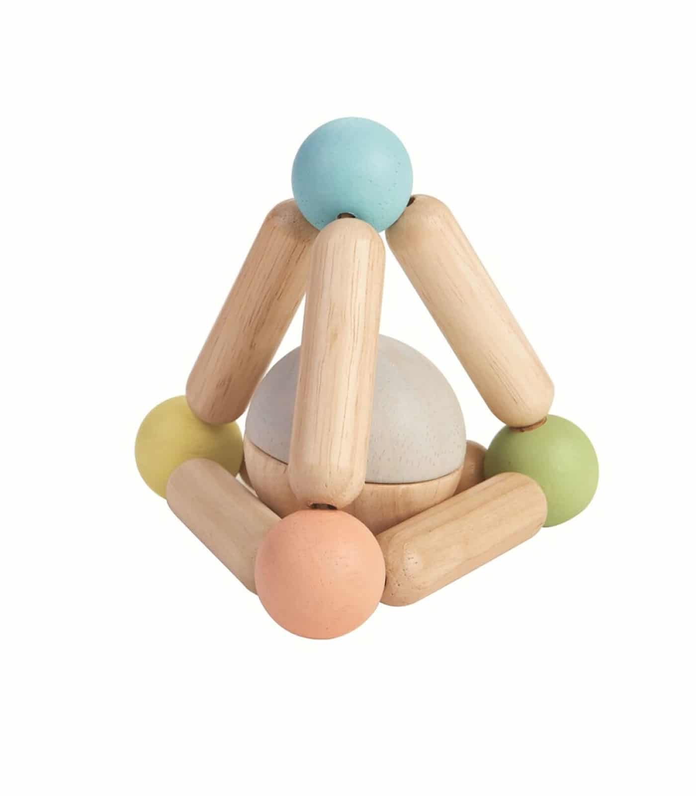 Triángulo sonajero pastel Plan Toys