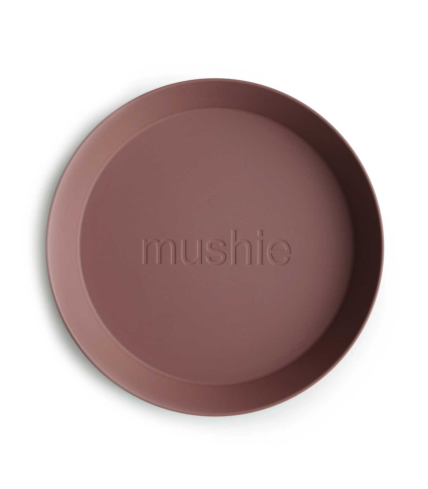 2 Platos Mushie Round Woodchuck