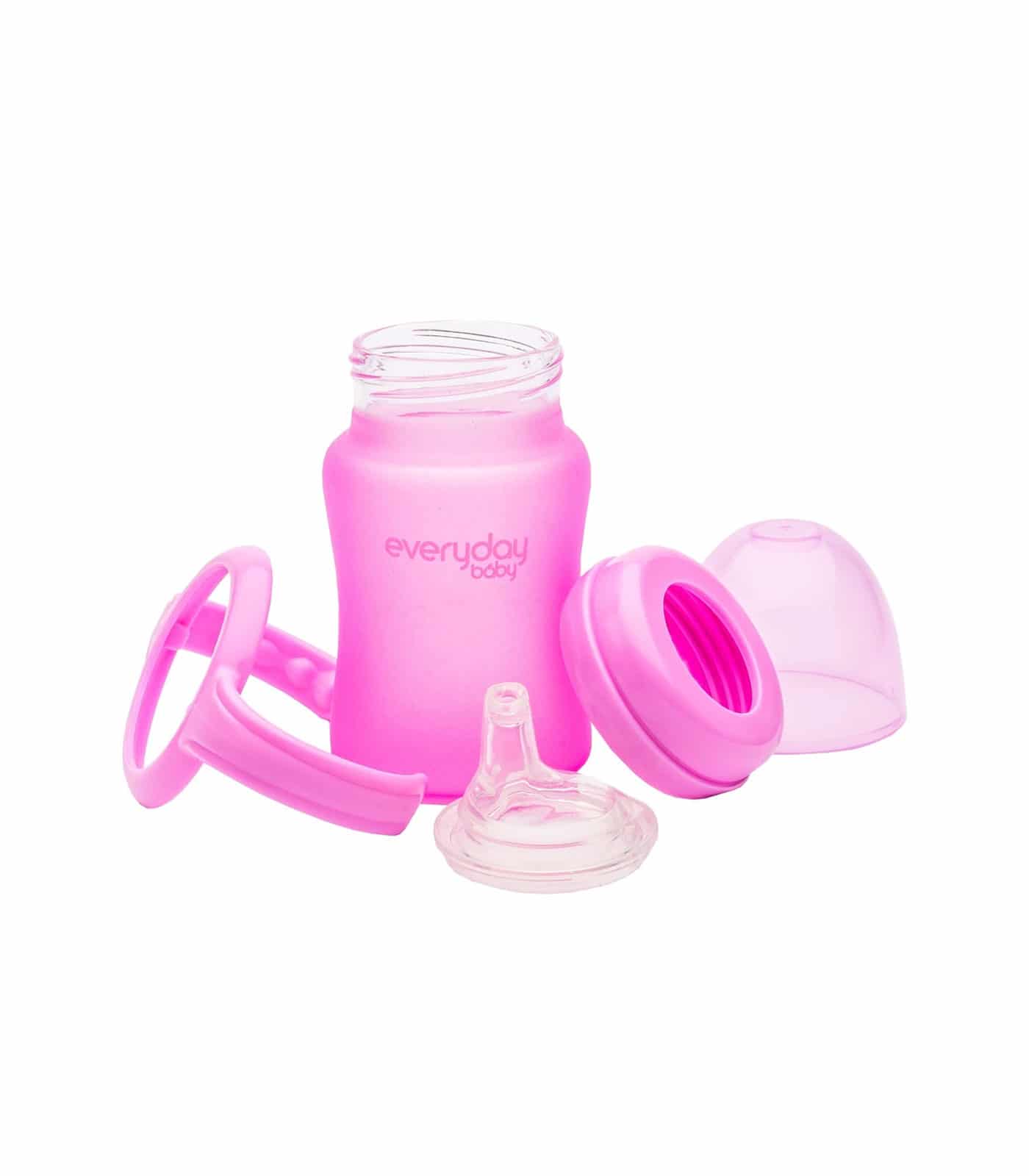Taza de entrenamiento Everyday Baby rosa 150ml - Imagen 2