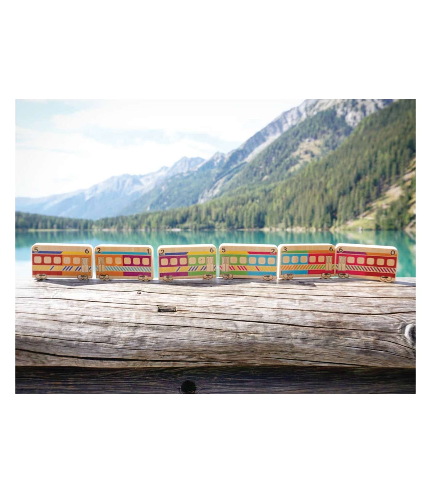 Dominó trenes Buiten Speel - Imagen 4