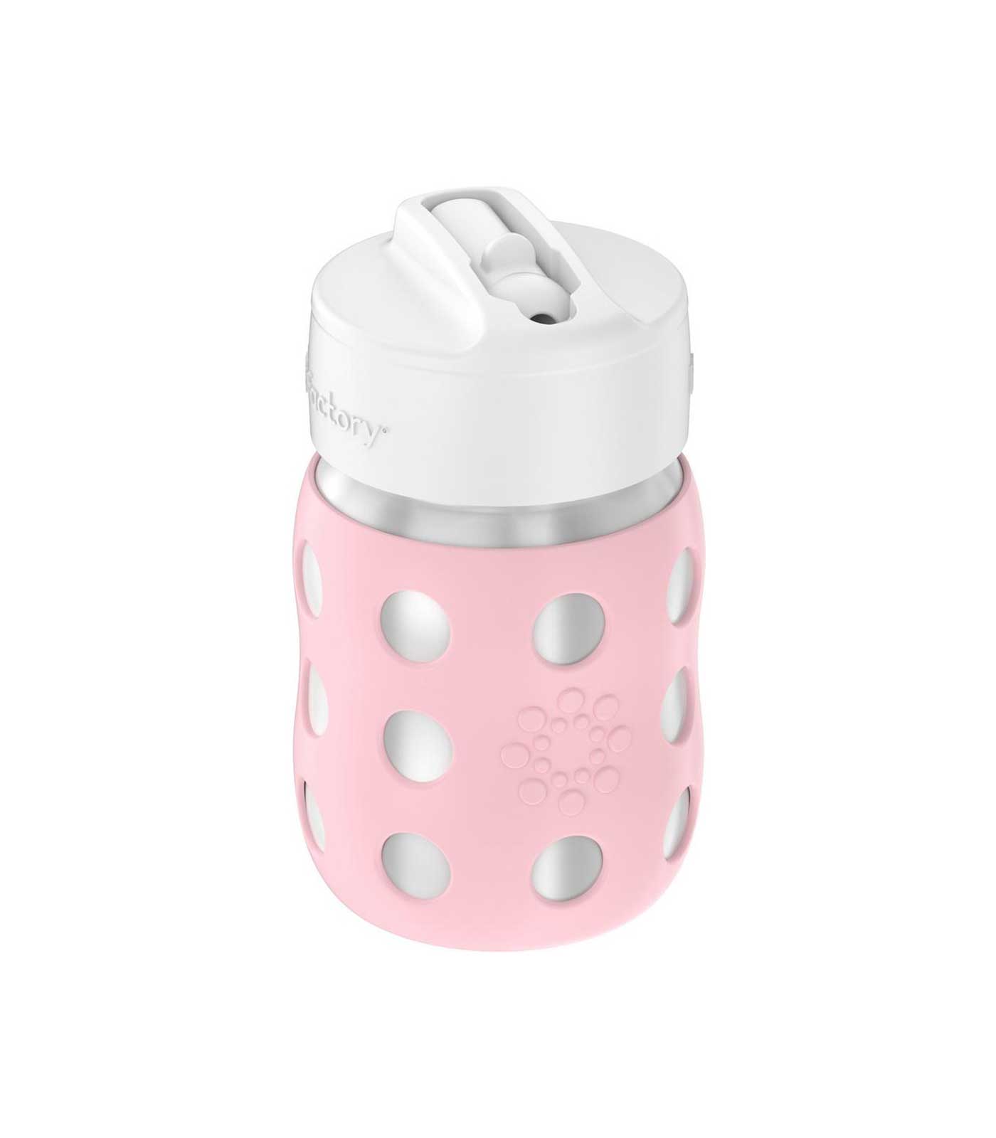 Botella inox Lifefactory tapa straw 235ml desert rose - Imagen 4