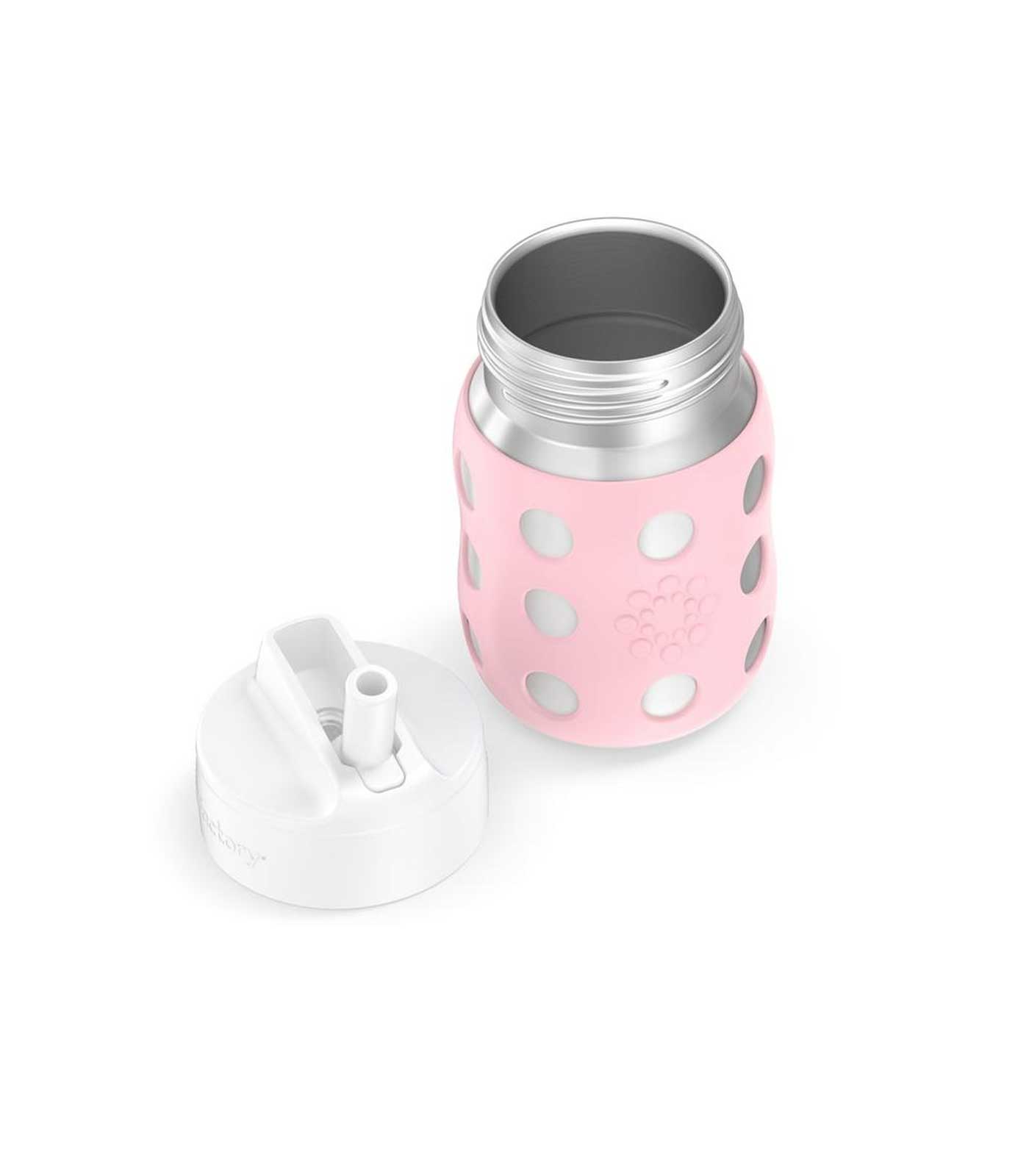 Botella inox Lifefactory tapa straw 235ml desert rose - Imagen 3