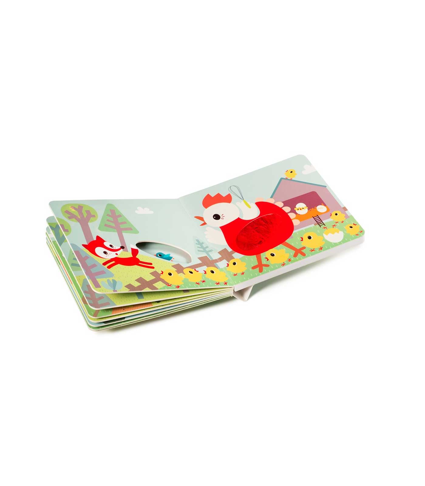 Libro de sonidos y texturas Funky Farm Lilliputiens - Imagen 5