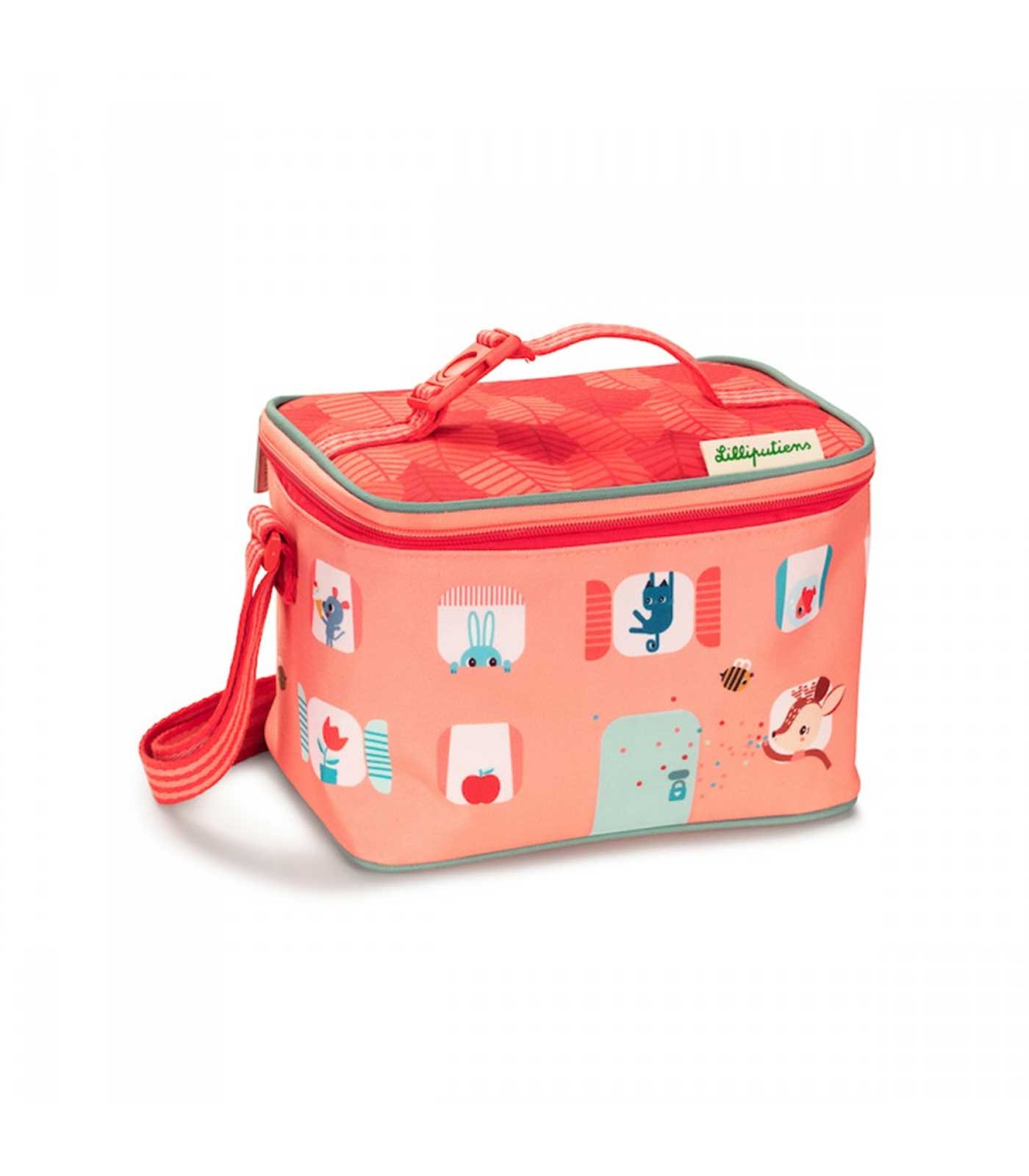 Bolsa de merienda Lilliputiens casa en el bosque