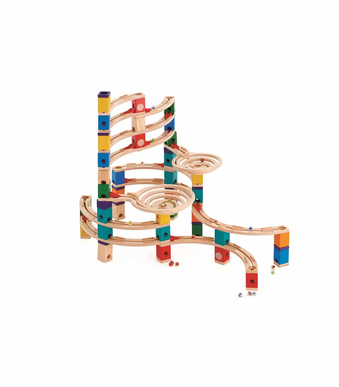 Juego circuito de canicas ciclón