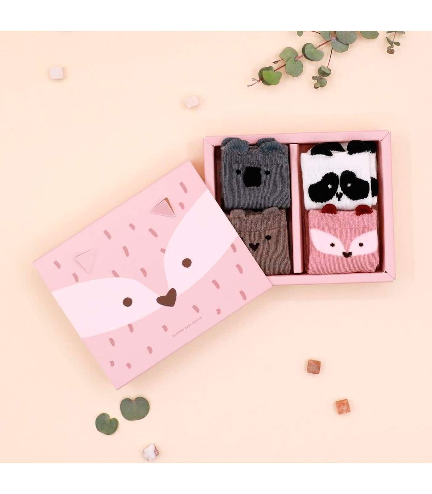 Attipas caja regalo Fox 4 pares calcetines