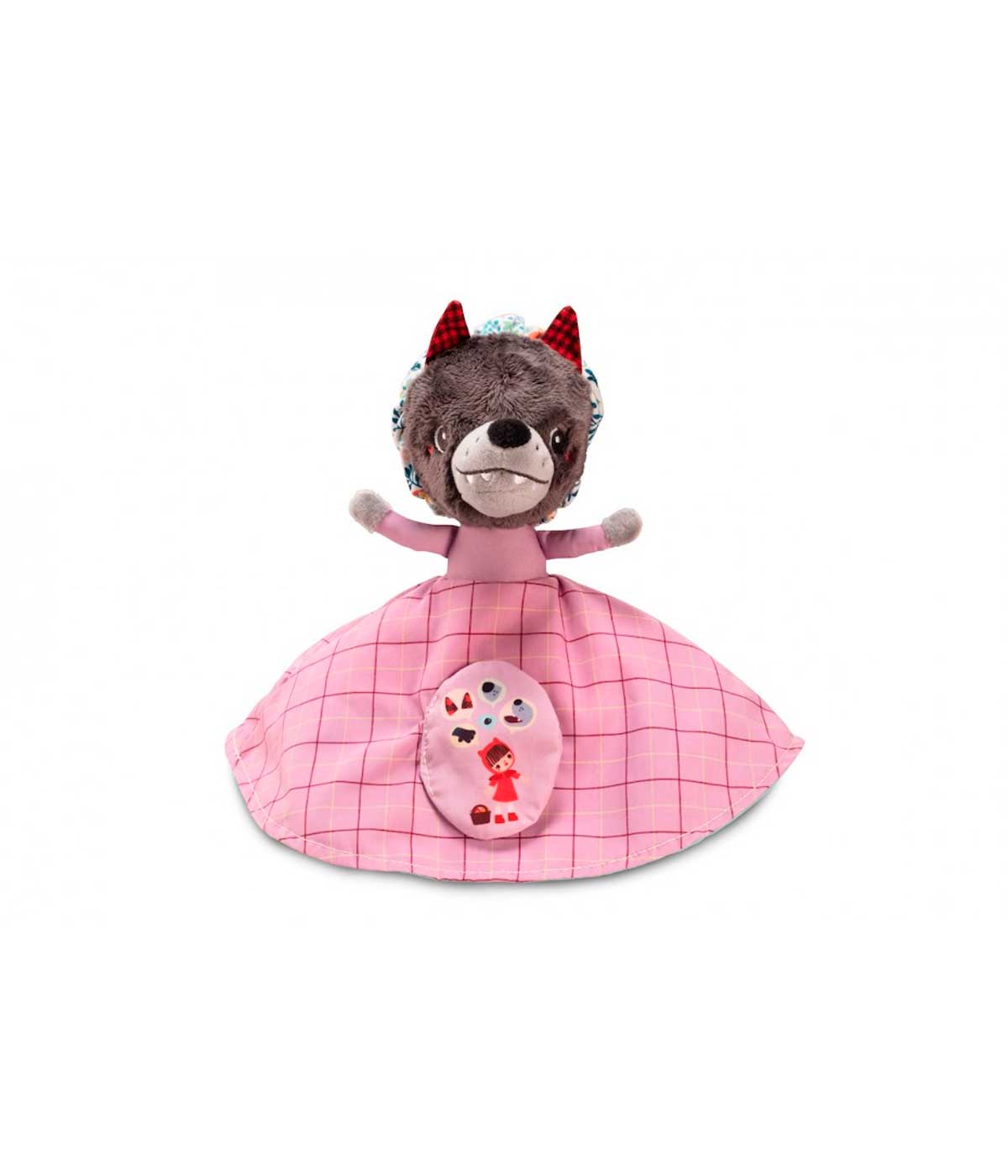 Marioneta reversible Lilliputiens Caperucita Roja - Imagen 2
